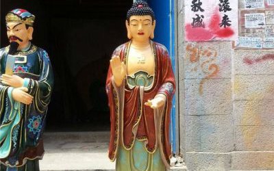 辟支佛玻璃鋼彩繪32應(yīng)身神像