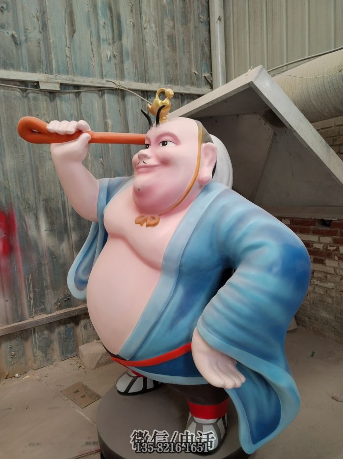 太乙真人玻璃鋼雕塑